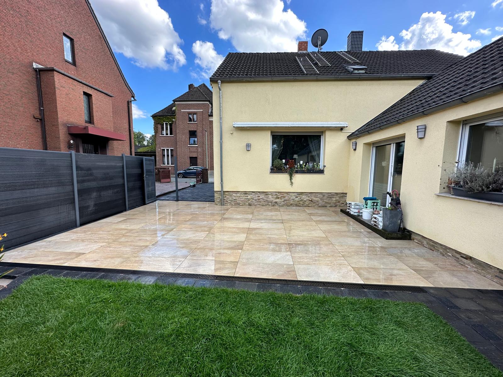 Moderne Terrasse